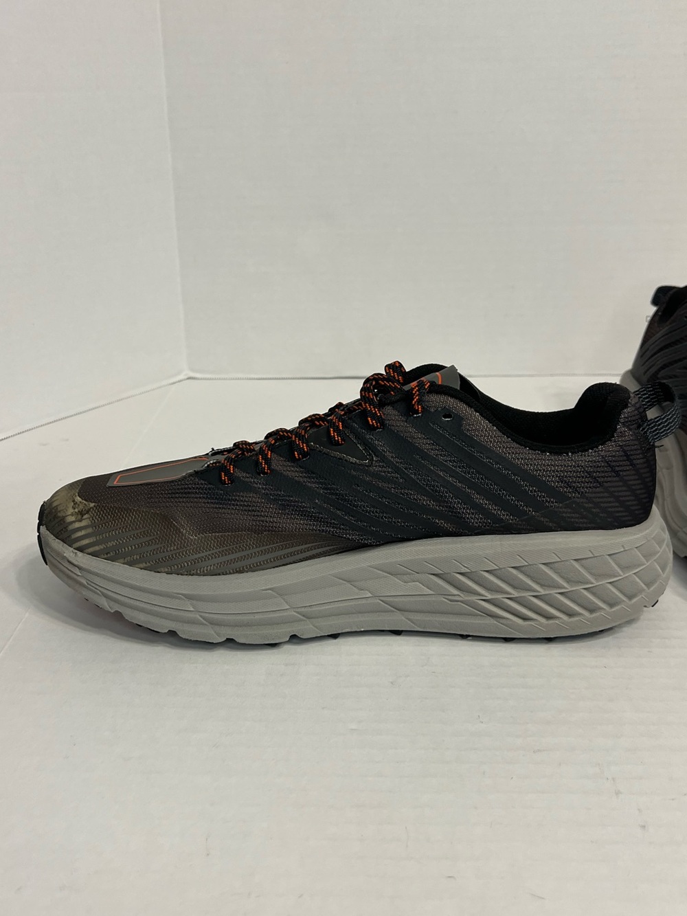 Hoka One One Speedgoat 4 in Dark Gull Grey / Anthracite Size 11 2E wide - Picture 6 of 11